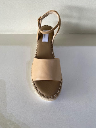 Beige Espadrille Wedge