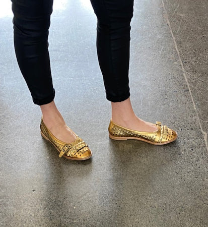 Gold Leather Ballet