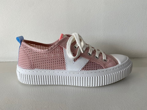 Pink Mesh Sneaker