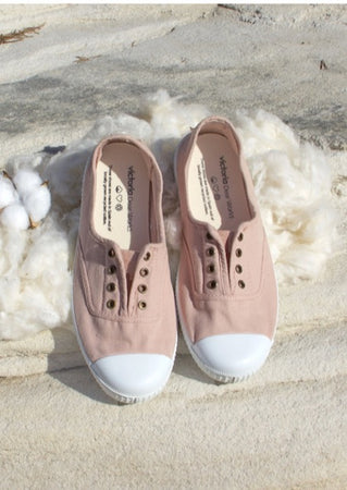 Pink Canvas Sneaker