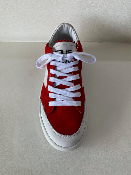 Red Suede Sneaker