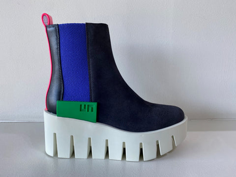 Grip Chelsea Lo Astro Grey Suede Ankle Boot