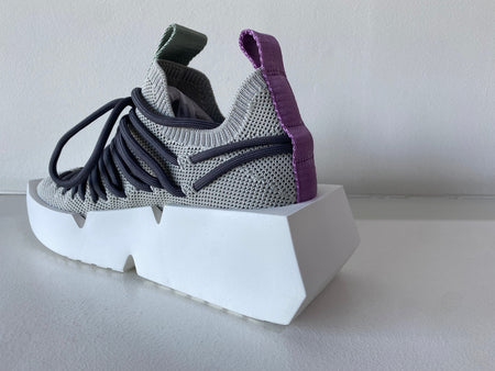 Mega II Pumice Grey Fabric Sneaker