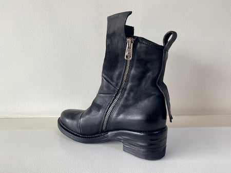Black Nubuck Ankle Boot