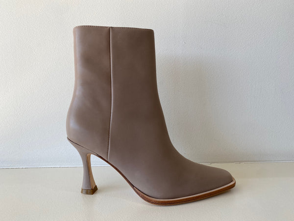 Hero Taupe Leather Ankle Boot