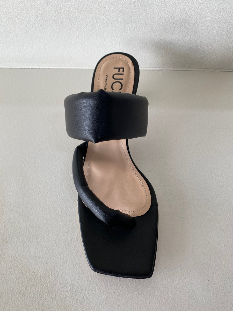 Black Leather Heel – Paire Shoes Taupo