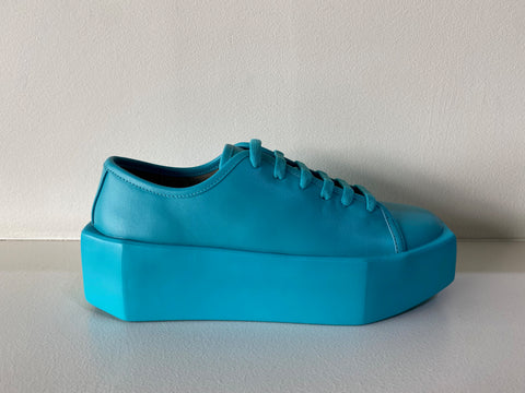 Stone Lace Up II Turquoise Sneaker