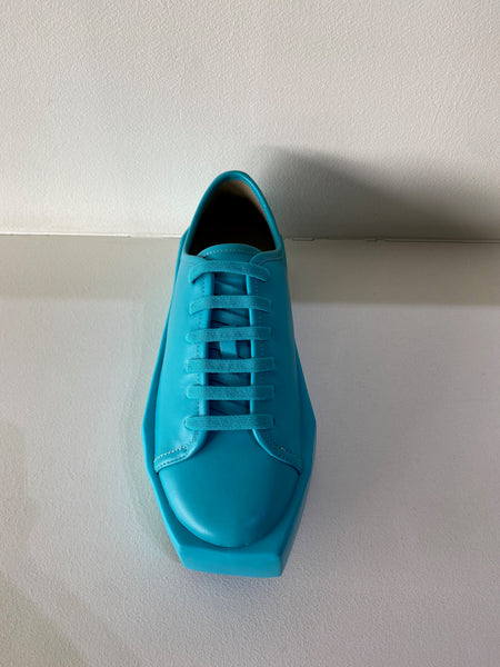 Stone Lace Up II Turquoise Sneaker