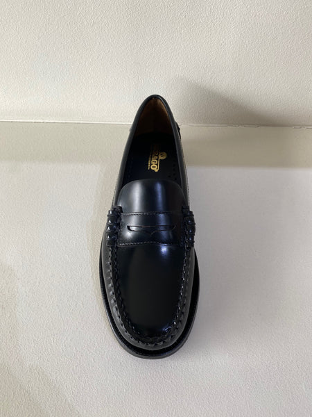 Black Leather Loafer